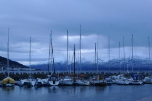 The view of the bay in front of Tromsø is a view I don’t think I would ever get tired of.