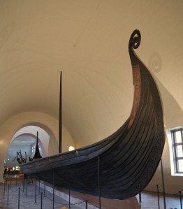There are three Viking ships over a thousand years old that were discovered in Norway, two of which are remarkably well preserved.  They should have been full of gold and weapons but had been looted shortly after burial because, you know, they’re Vikings…